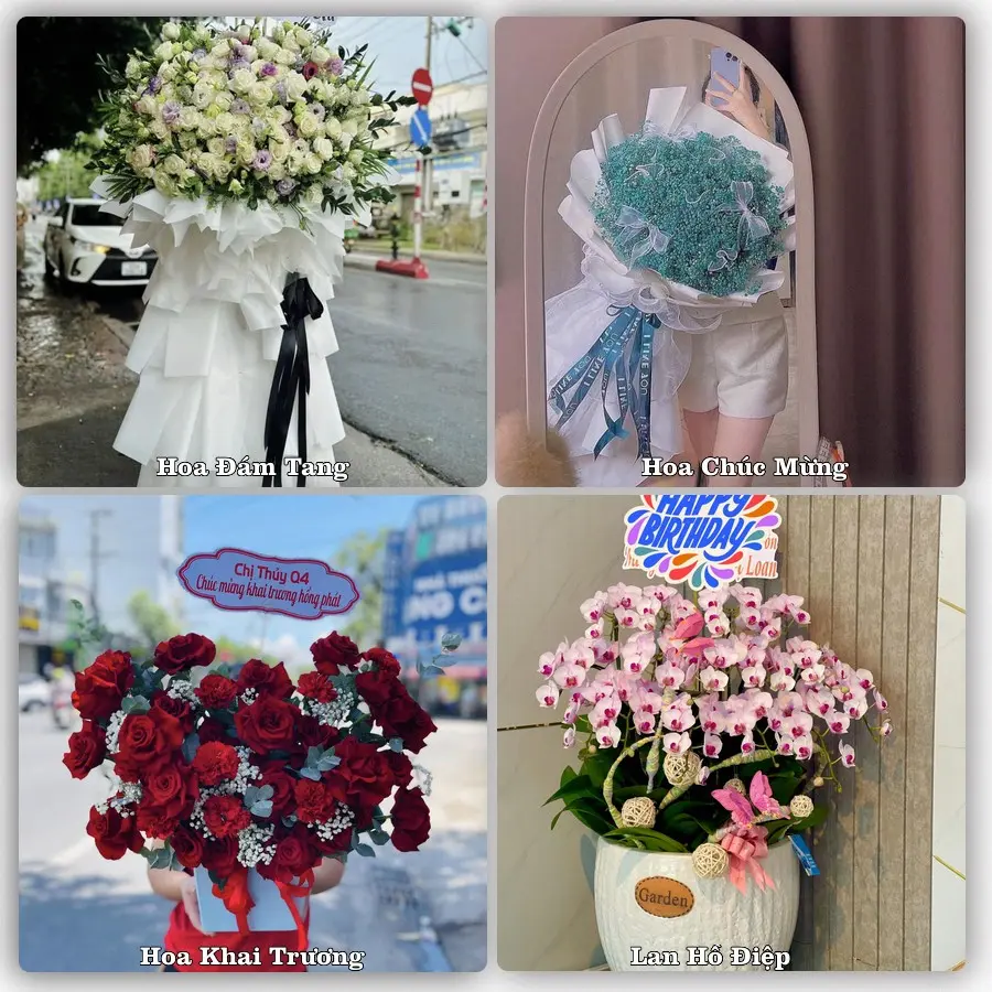 Tư vấn chọn hoa theo từng dịp tại Nam Sách