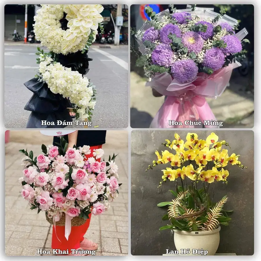 Shop hoa tươi Nghĩa Đàn – Nhận giao hoa trong ngày