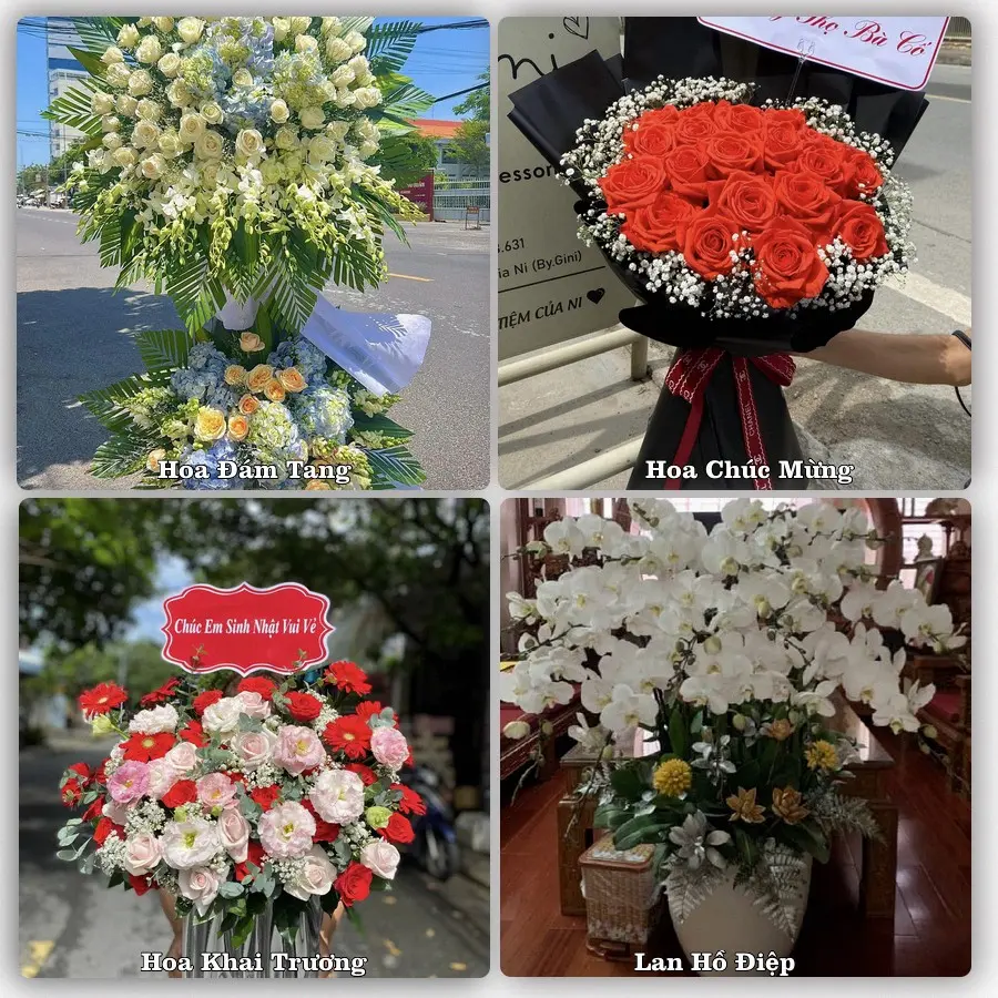 Dịch vụ đặt hoa online giao tận nơi tại Nghĩa Đàn