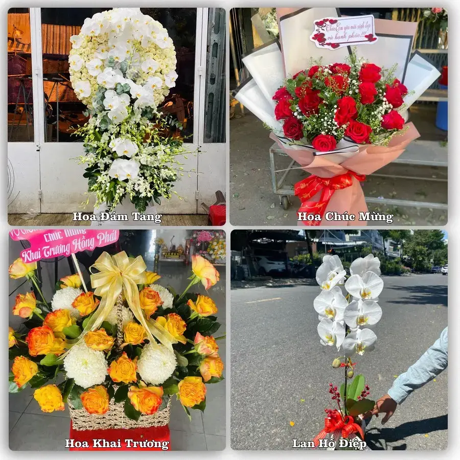 Shop hoa tươi Nguyên Bình – Có hình trước và sau giao