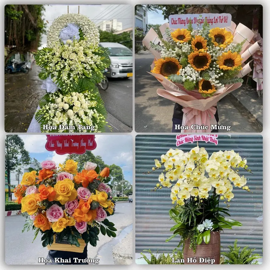 Tư vấn chọn hoa theo từng dịp tại Nhã Nam, Tân Yên