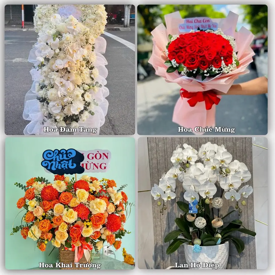Dịch vụ đặt hoa online giao tận nơi tại Ninh Giang