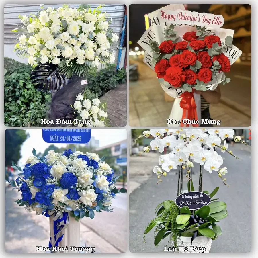 Shop hoa tươi NT Thái Bình, Đình Lập – Giao tận nơi trong 2 giờ