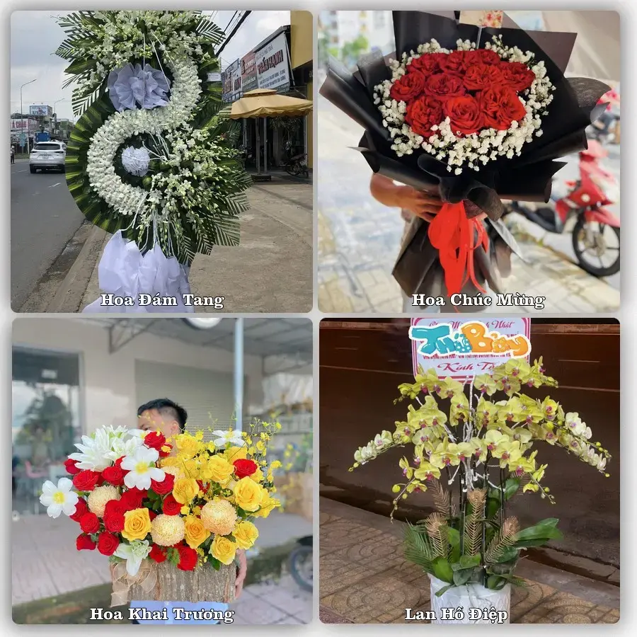 Shop hoa tươi Nưa, Triệu Sơn – Có hình trước và sau giao
