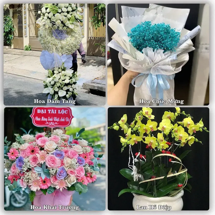 Shop hoa tươi Núi Thành – Đặt online, giao tận nơi