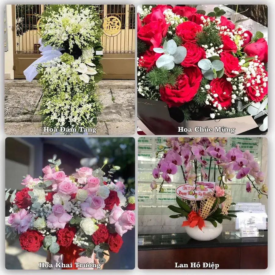 Shop hoa tươi Phố Mới, Quế Võ – Có hình trước và sau giao