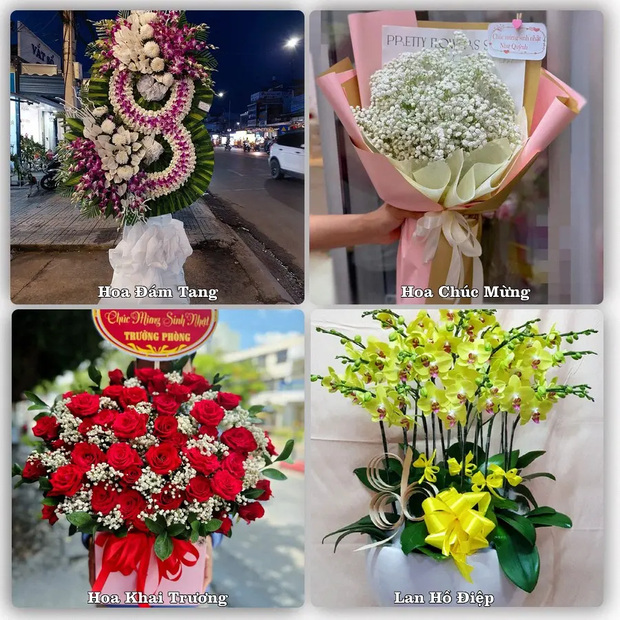 Tư vấn chọn hoa theo từng dịp tại Phồn Xương, Yên Thế