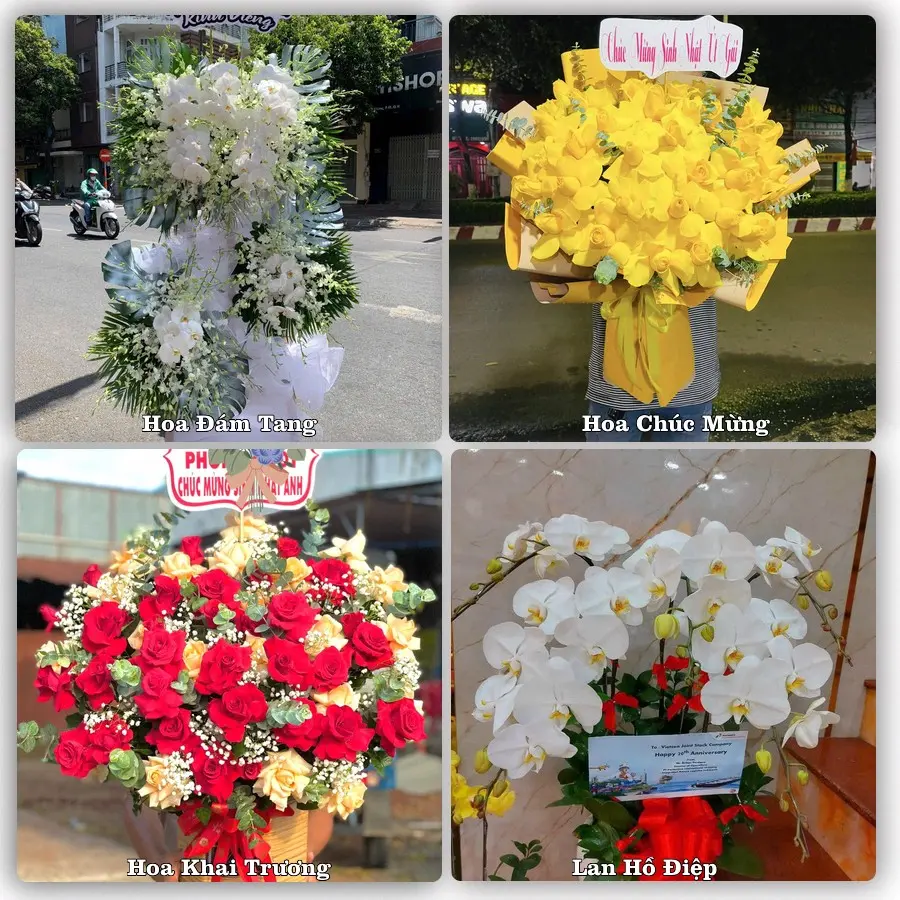 Dịch vụ đặt hoa online giao tận nơi tại Phong Sơn, Cẩm Thủy