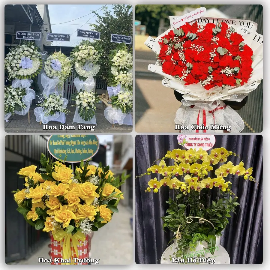 Tư vấn chọn hoa theo từng dịp tại Phong Thổ
