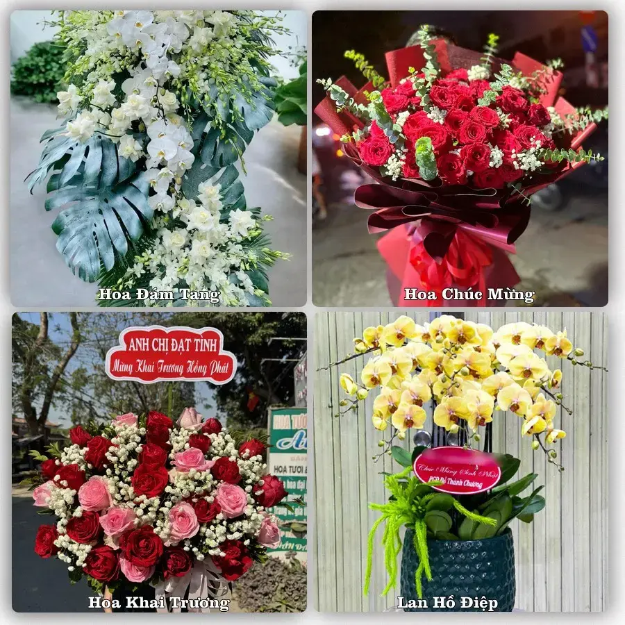 Tư vấn chọn hoa theo từng dịp tại Phú Thịnh, Phú Ninh