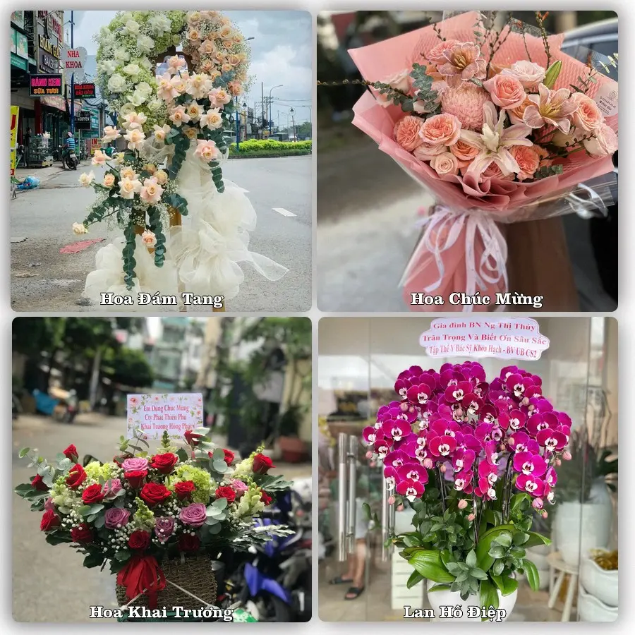 Dịch vụ đặt hoa online giao tận nơi tại Phúc Thọ