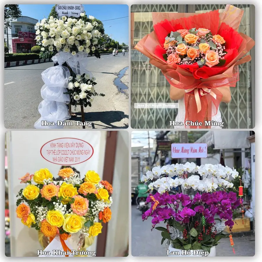 Tư vấn chọn hoa theo từng dịp tại Plei Kần, Ngọc Hồi