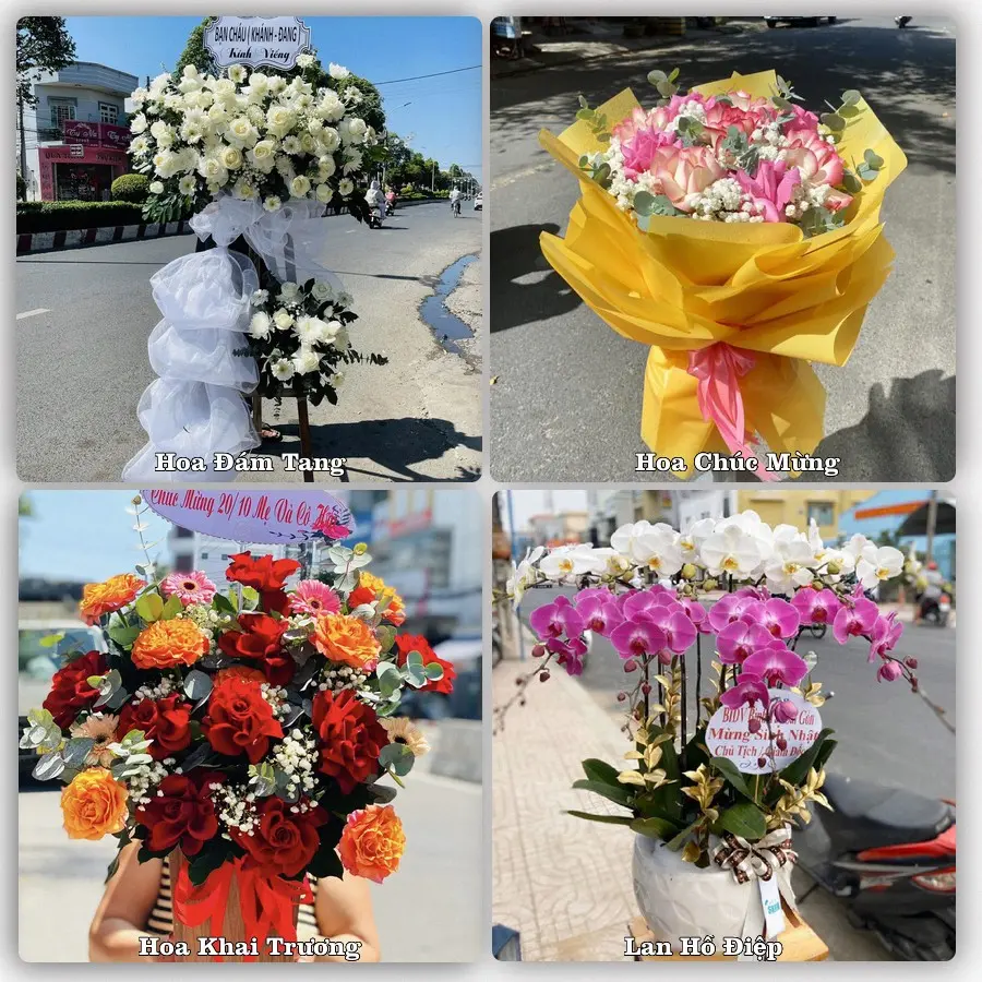 Dịch vụ đặt hoa online giao tận nơi tại Quán Hàu, Quảng Ninh