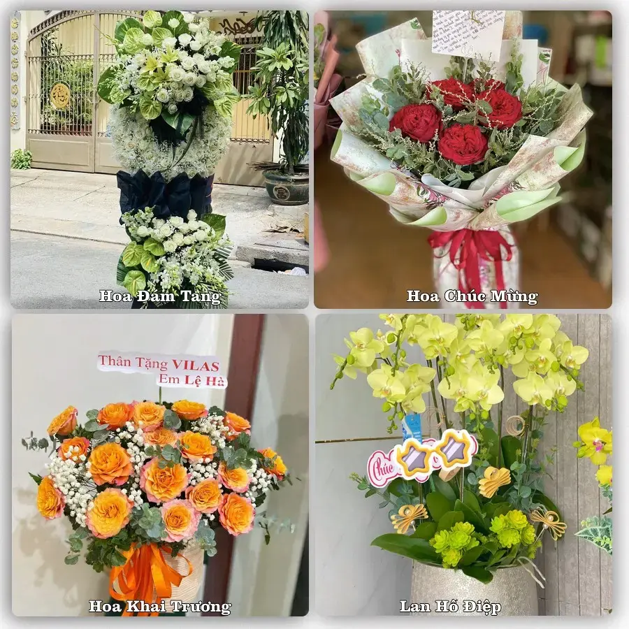 Shop hoa tươi Quán Lào, Yên Định – Nhận giao hoa trong ngày