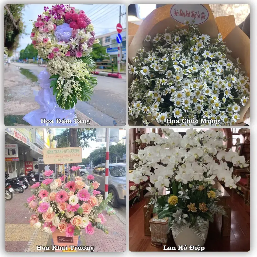 Shop hoa tươi Quang Minh, Mê Linh – Đặt online, giao tận nơi