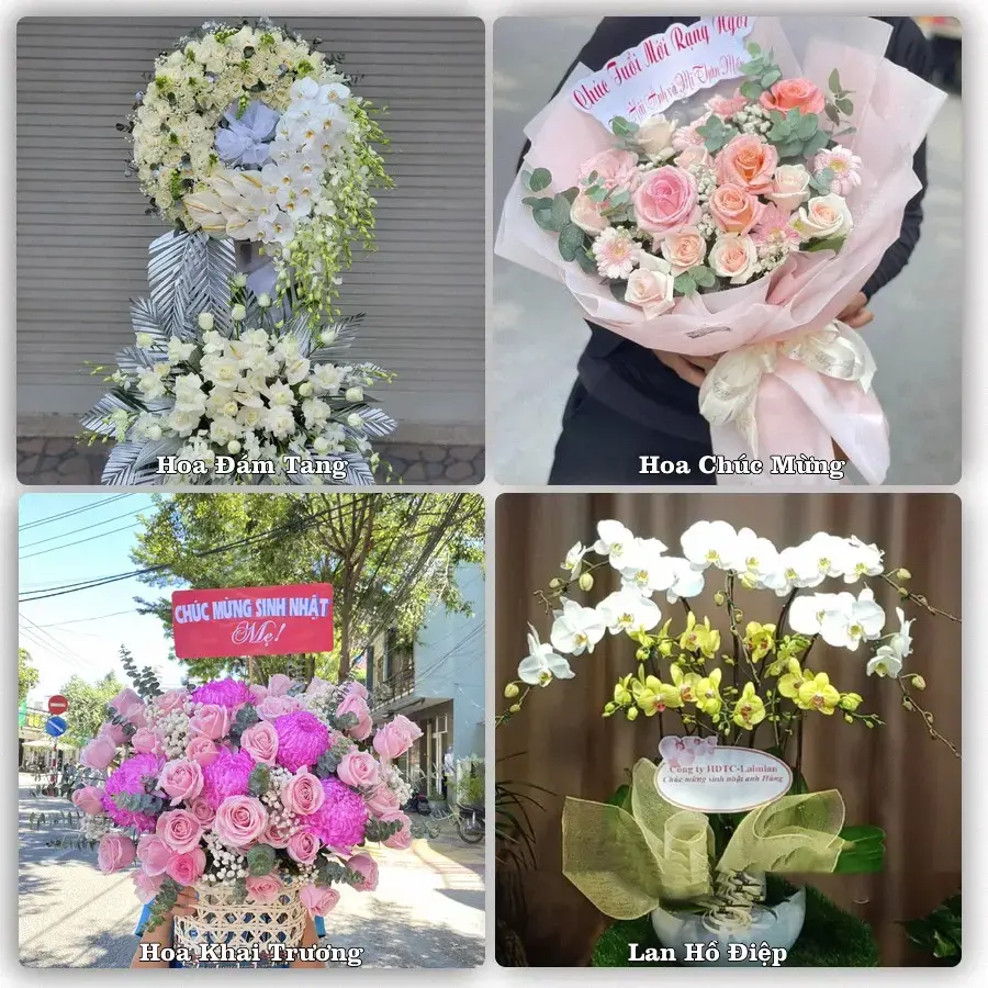 Shop hoa tươi Quế, Kim Bảng – Đặt online, giao tận nơi