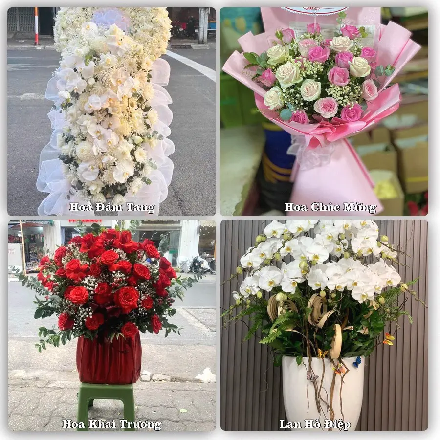 Tư vấn chọn hoa theo từng dịp tại Quế, Kim Bảng