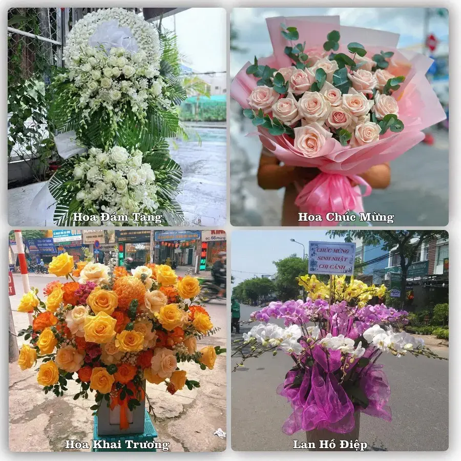 Shop hoa tươi Quỳ Hợp – Có hình trước và sau giao