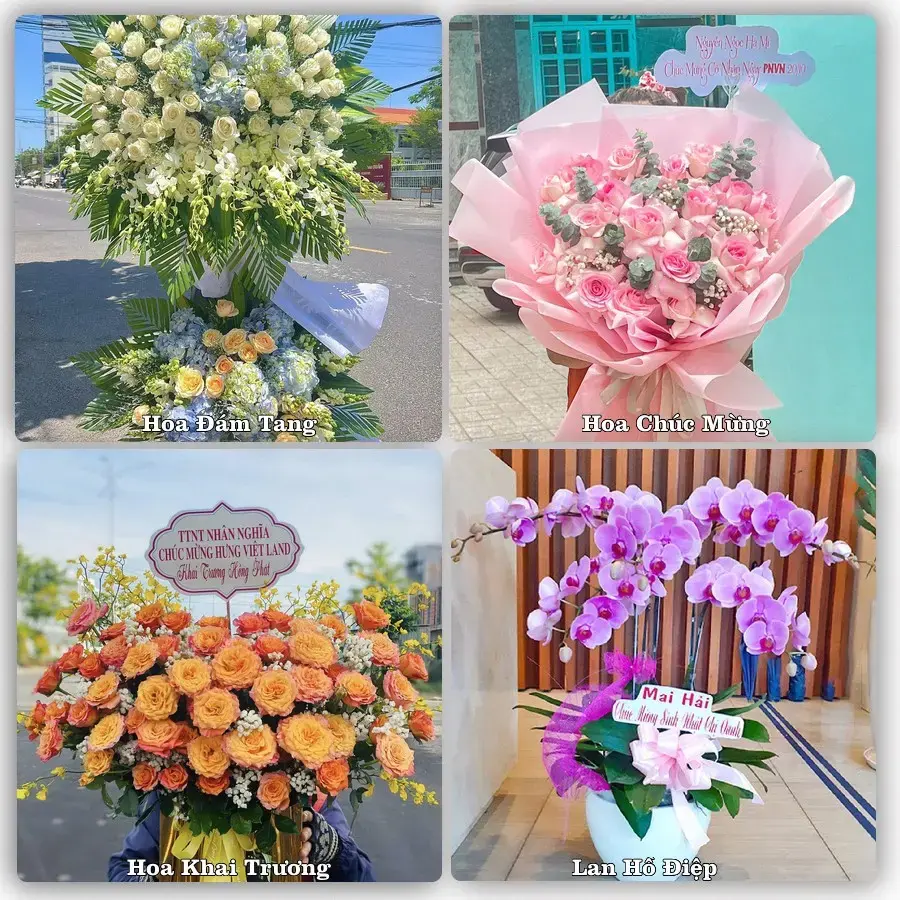 Shop hoa tươi An Đông – hoa khai trương, chúc mừng giao tận nơi