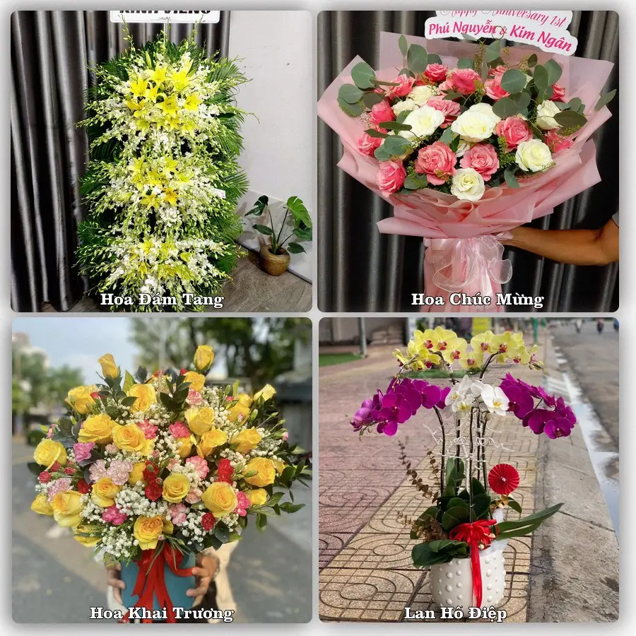 Đặt hoa giao tận nơi khu An Hội Đông, Gò Vấp