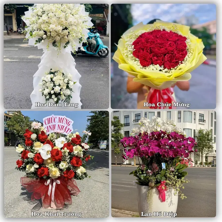 Shop hoa tươi An Hội Đông – hoa sinh nhật, chúc mừng giao tận nơi