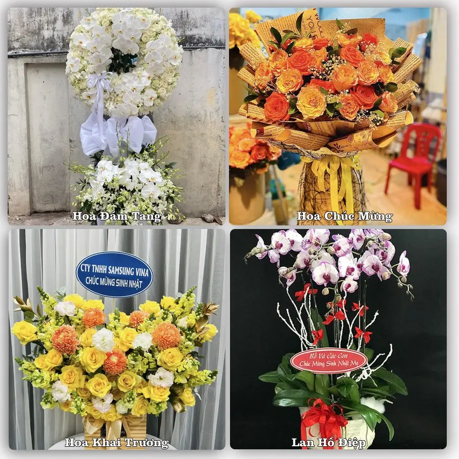 Đặt hoa giao tận nơi khu An Khánh, Hà Nội