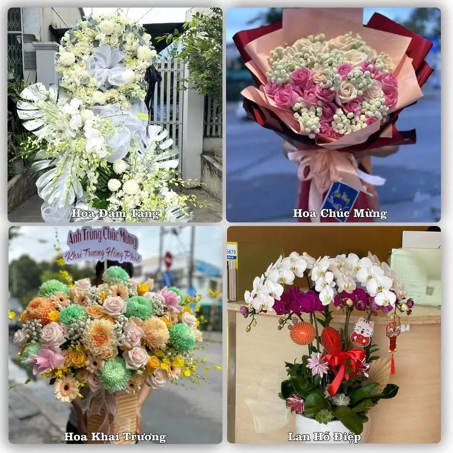 Shop hoa tươi An Khê, Đà Nẵng – đặt hoa theo dịp, giao tận nơi