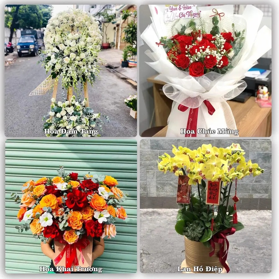 Đặt hoa giao tận nơi khu An Lạc, Bình Tân