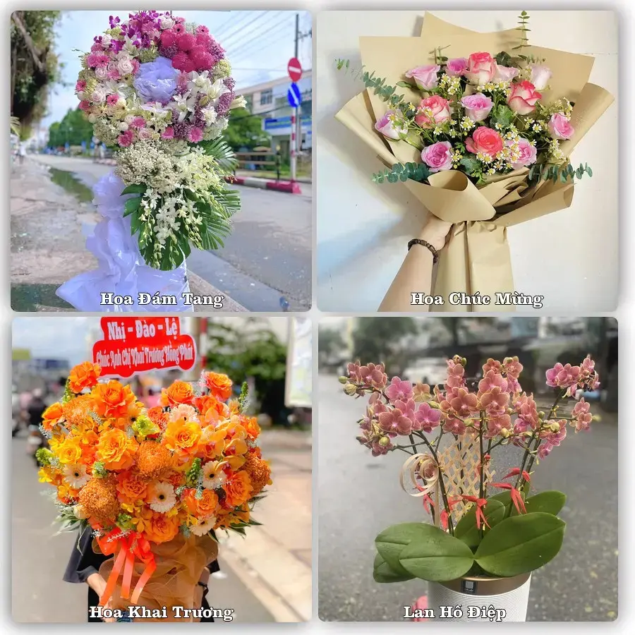 Shop hoa tươi An Phú Đông – giao hoa tận nơi khu ven sông Quận 12