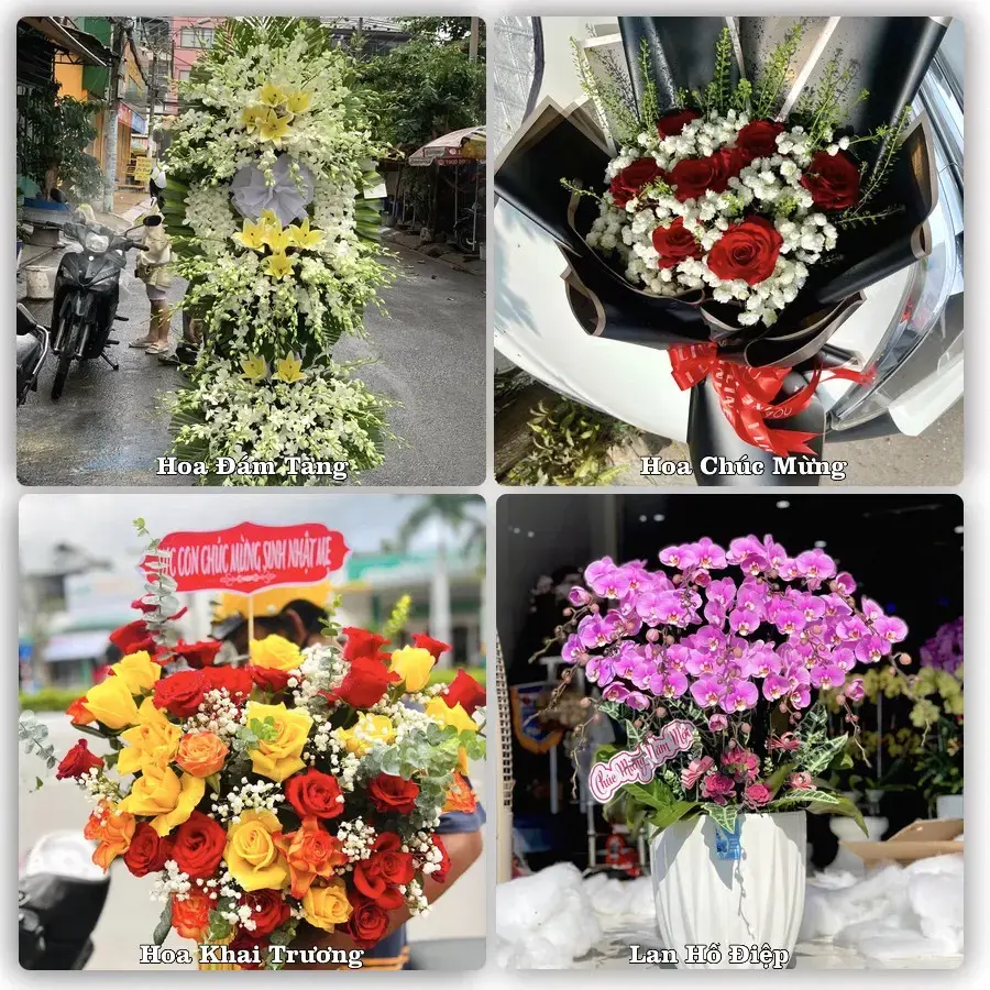 Shop hoa tươi An Phú – đặt hoa theo dịp, giao tận nơi