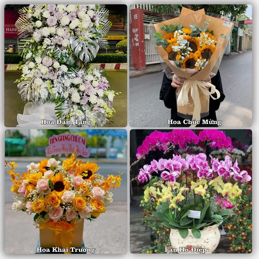 Đặt hoa giao tận nơi khu Bà Điểm, TP.HCM