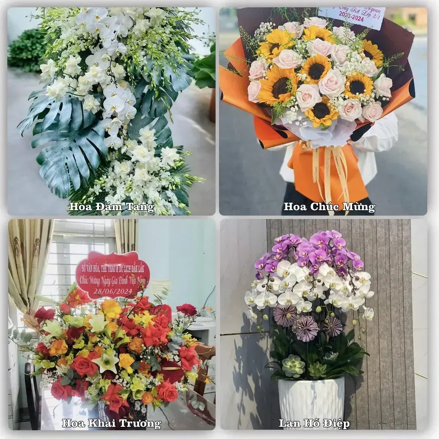 Shop hoa tươi Bắc Giang, Bắc Ninh – đặt hoa theo dịp, giao tận nơi