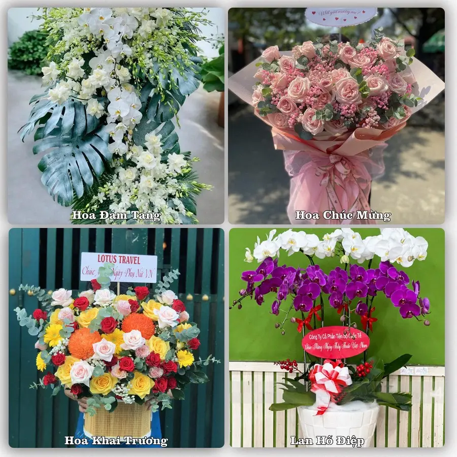 Đặt hoa giao tận nơi khu Bàn Cờ, TP.HCM