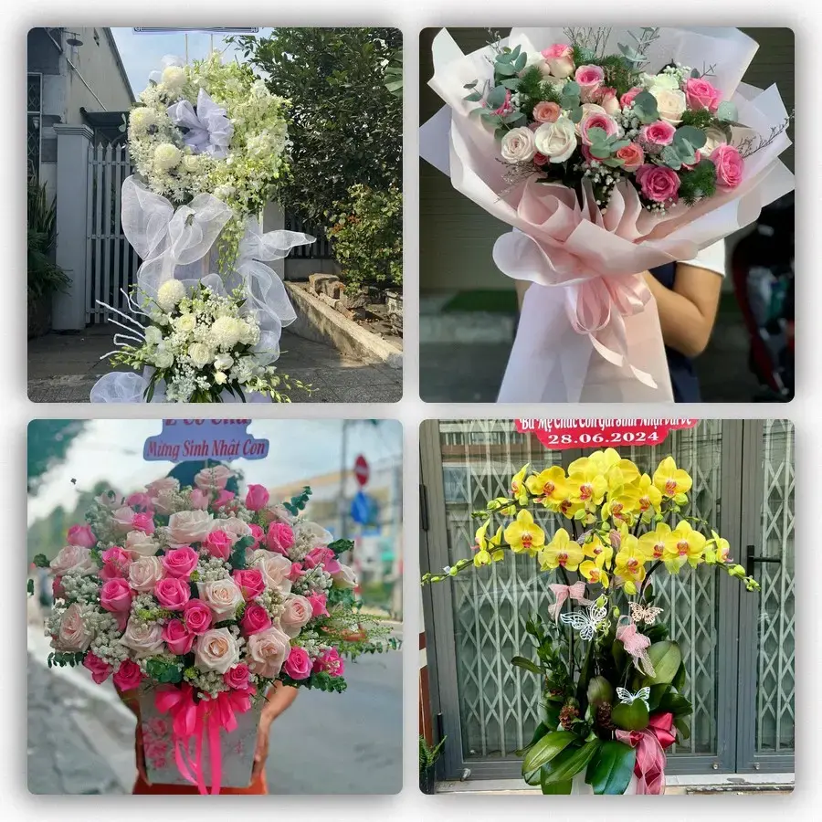 Mẫu hoa tươi tại Bảo Lạc