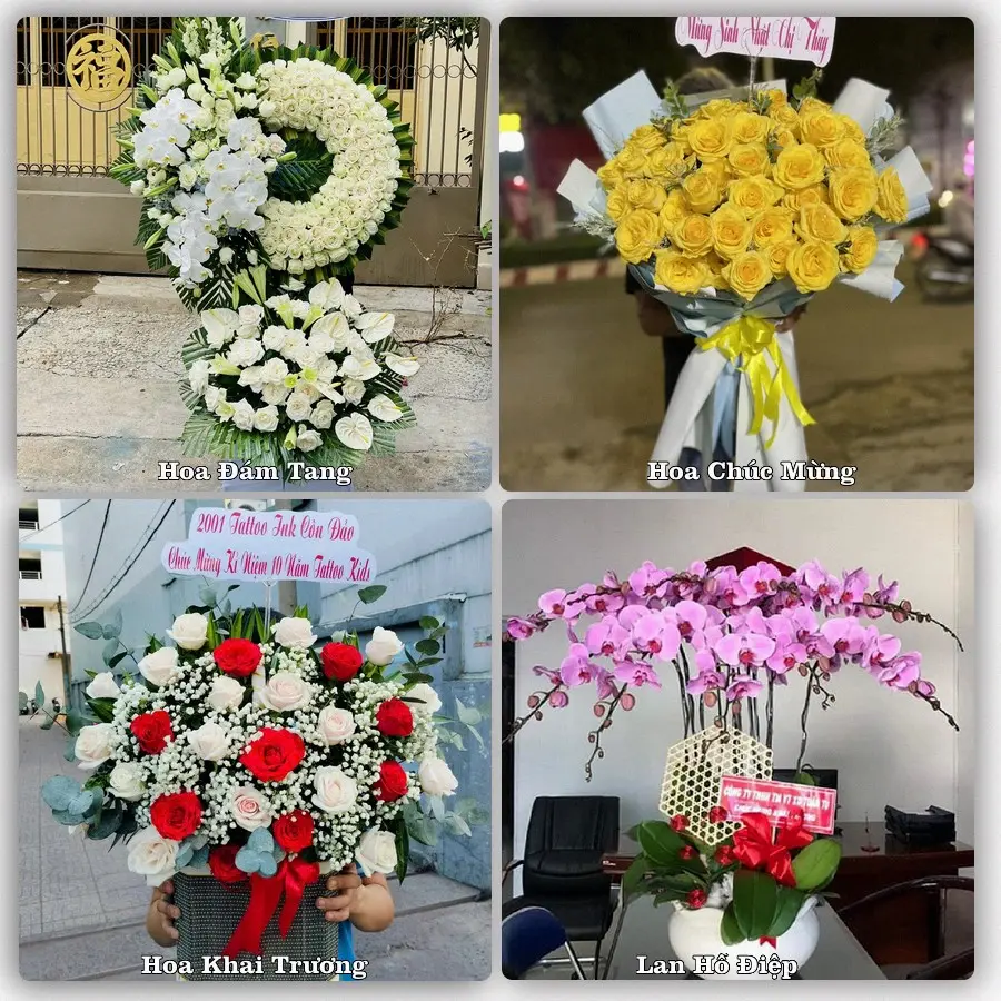 Đặt hoa giao tận nơi khu Bến Thành, TP.HCM