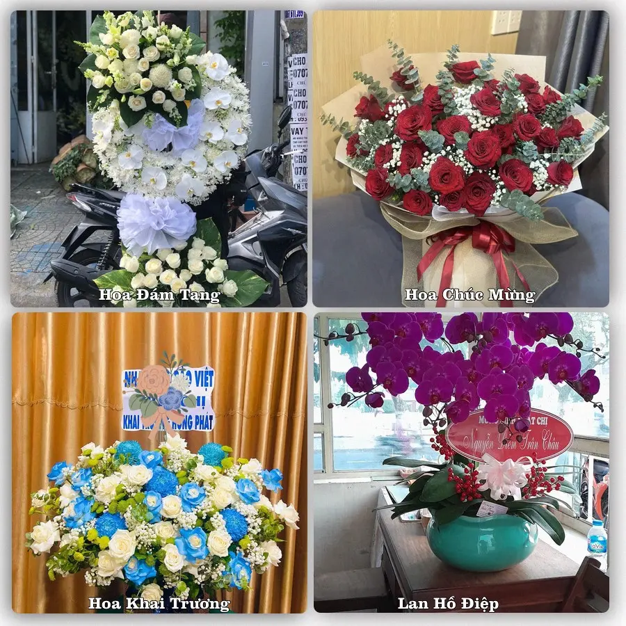 Đặt hoa giao tận nơi khu Biên Hòa, Đồng Nai