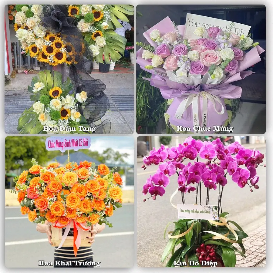 Đặt hoa giao tận nơi khu Bình Hòa, TP.HCM