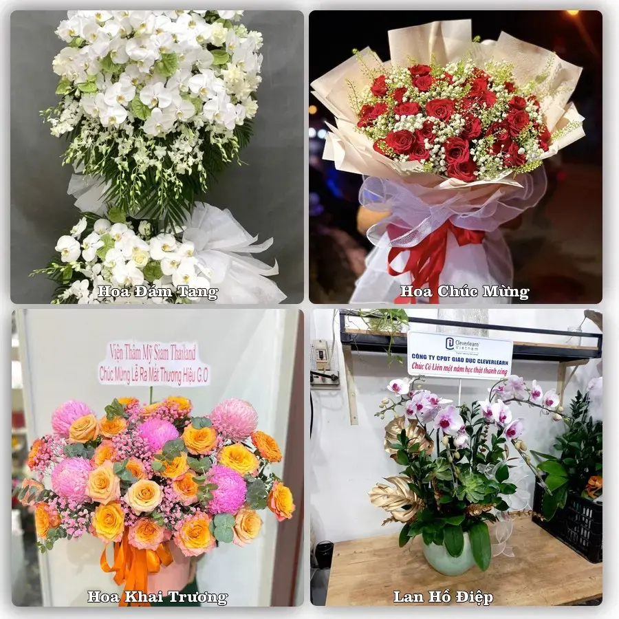Đặt hoa giao tận nơi khu Bình Tân, TP.HCM