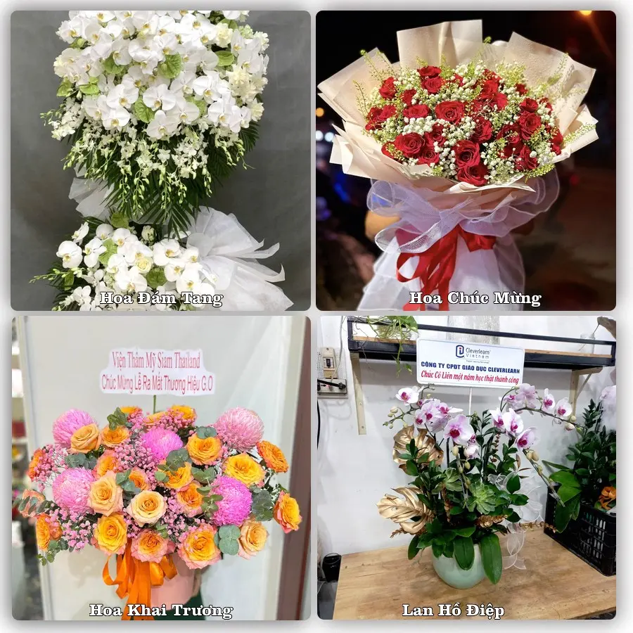 Đặt hoa giao tận nơi khu Bình Tân, TP.HCM