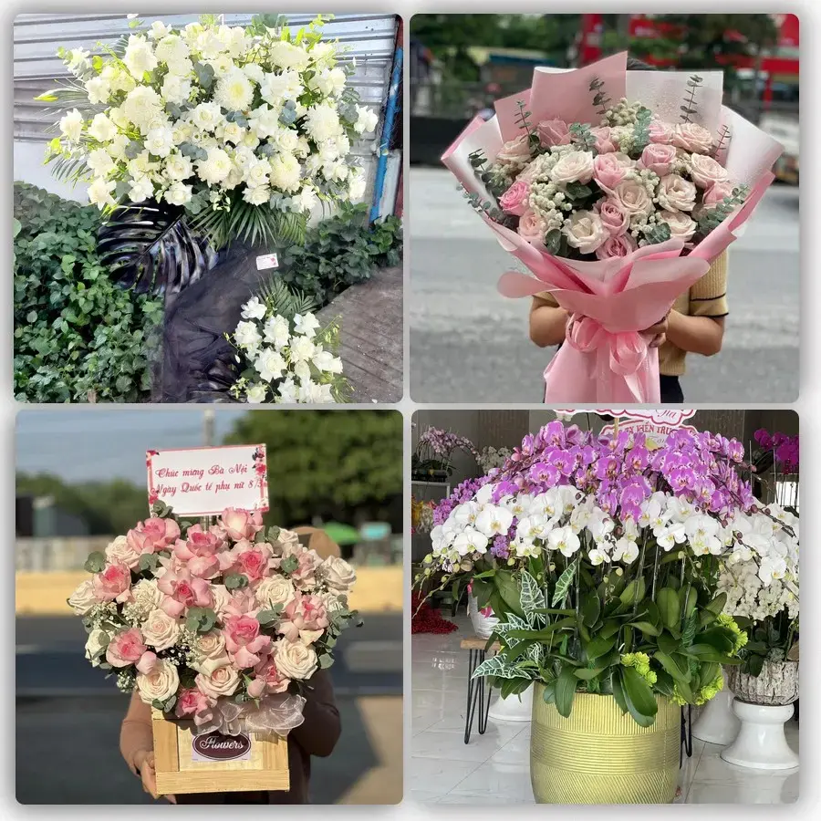Shop hoa tươi Bình Thủy, Cần Thơ – Chọn hoa đúng dịp, giao tận nơi