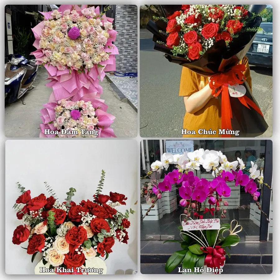 Đặt hoa giao tận nơi khu Bình Trưng, TP.HCM