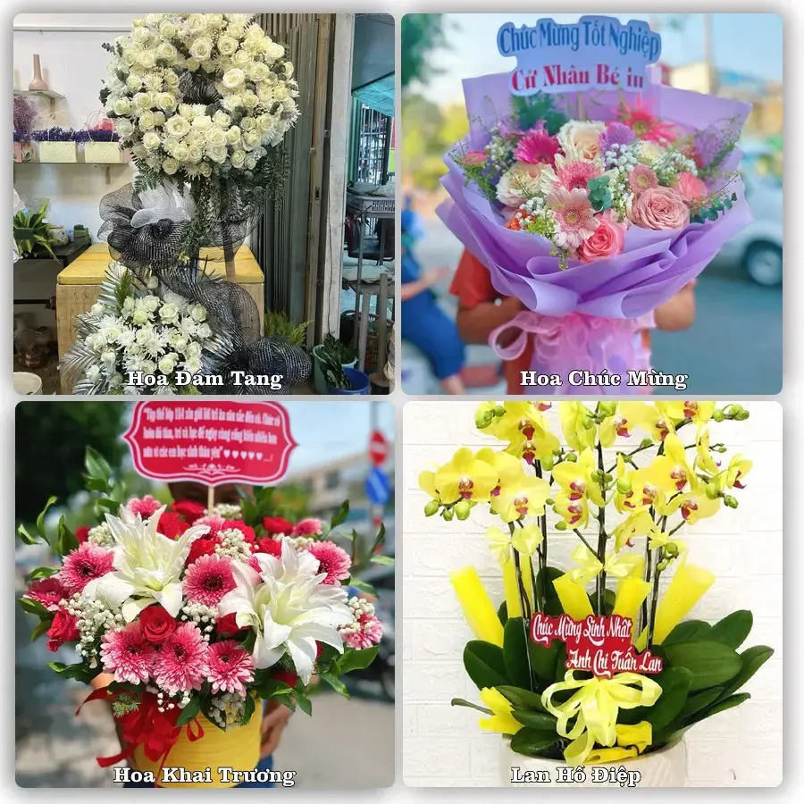 Shop hoa tươi Cao Lãnh, Đồng Tháp – đặt hoa theo dịp, giao tận nơi