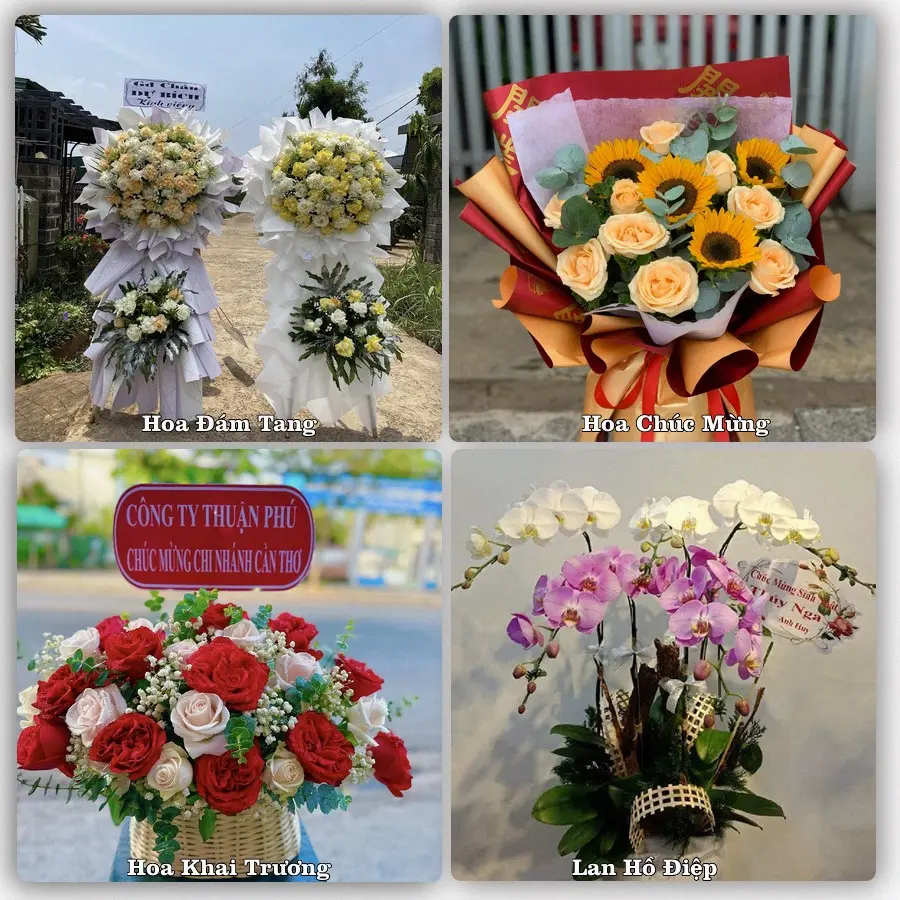 Đặt hoa giao tận nơi khu Cát Lái, TP.HCM
