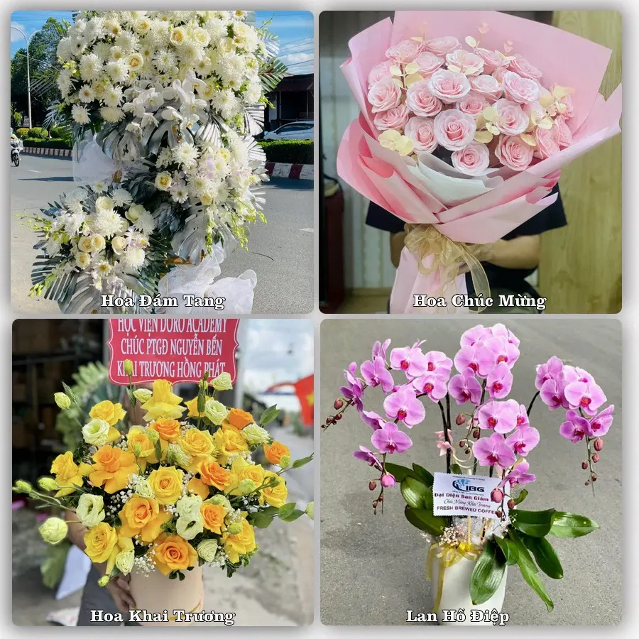 Đặt hoa giao tận nơi khu Cầu Kiệu, TP.HCM