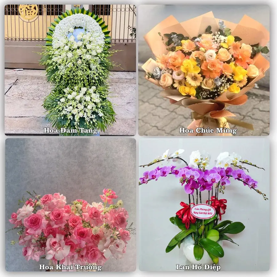 Đặt hoa giao tận nơi khu Chánh Hiệp, TP.HCM