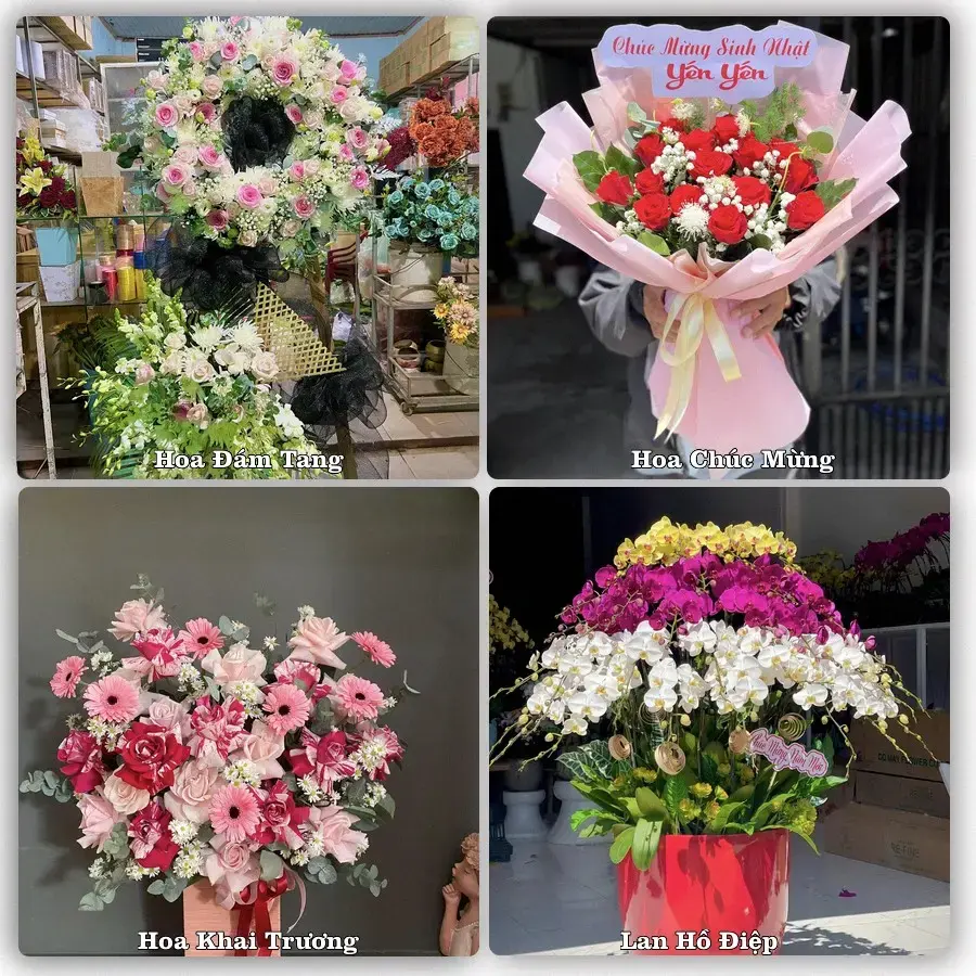 Shop hoa tươi Chợ Quán, TP.HCM – đặt hoa theo dịp, giao tận nơi