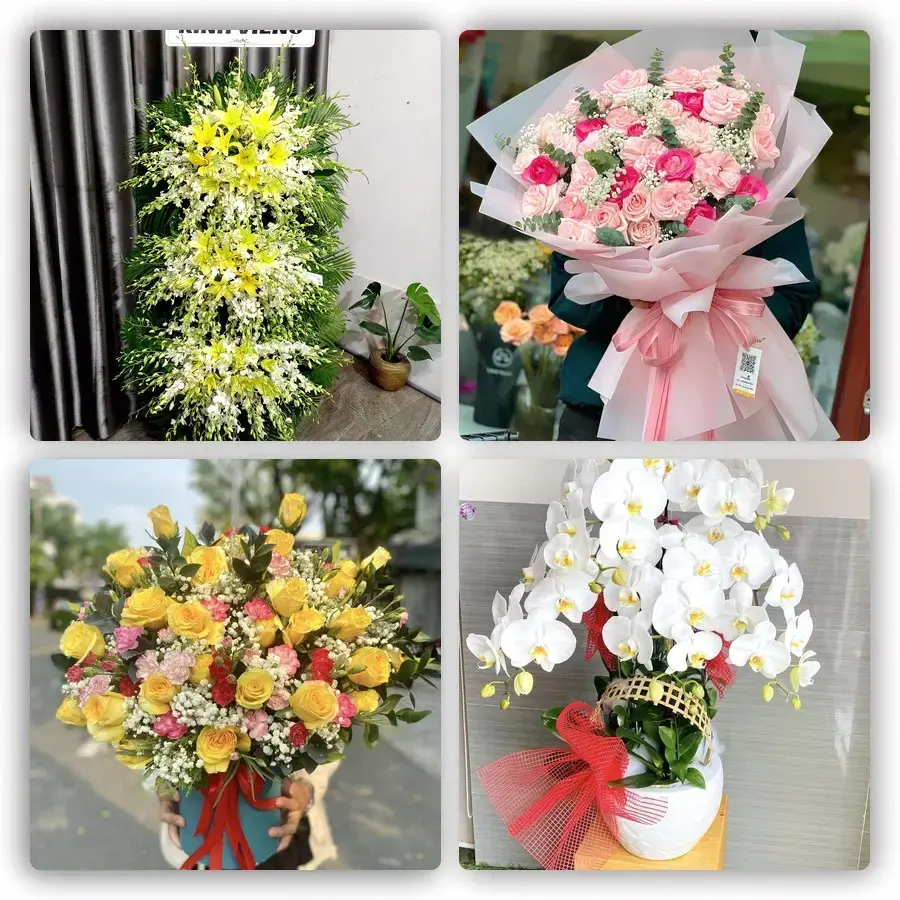 Mẫu hoa tươi tại Cửa Lò
