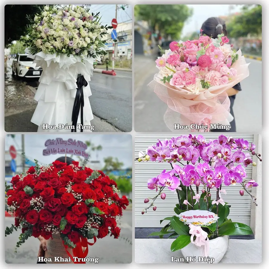Mẫu hoa tươi giao tại Đại Thanh, Hà Nội
