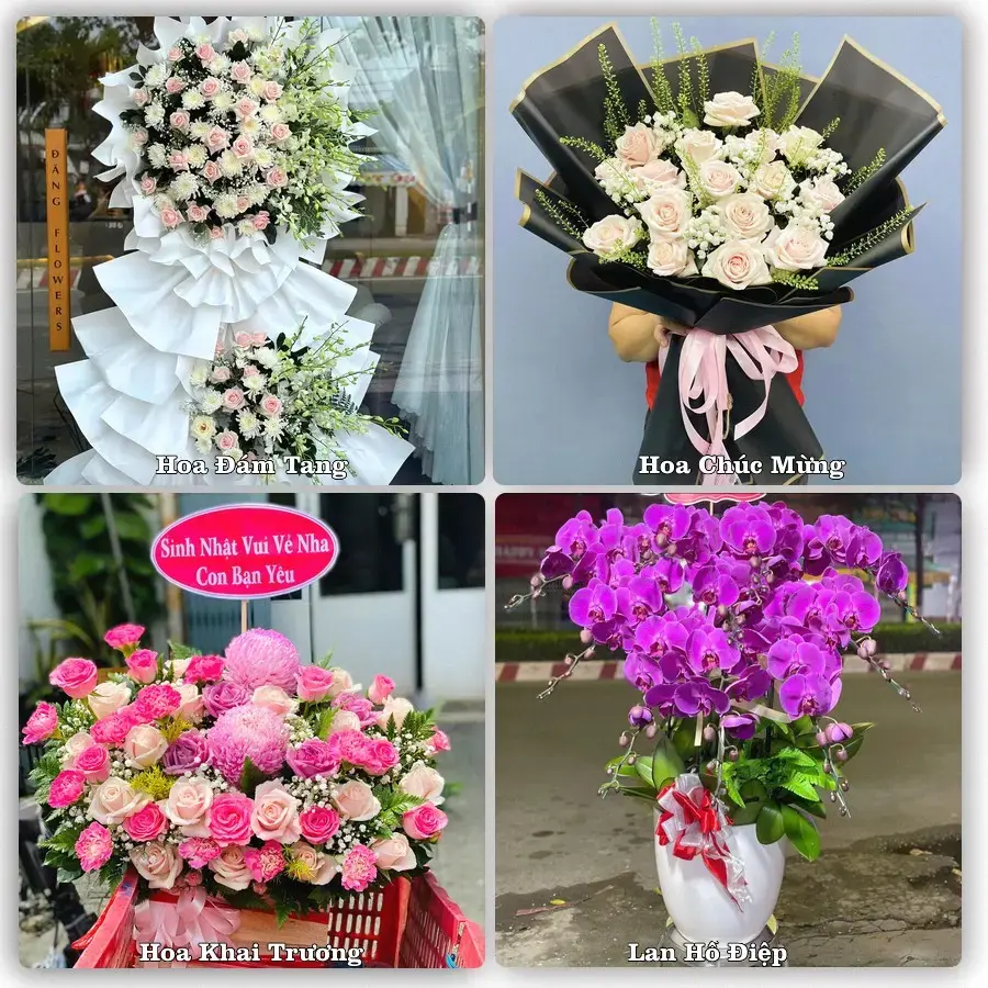 Shop hoa tươi Dĩ An – đặt hoa theo dịp, giao tận nơi