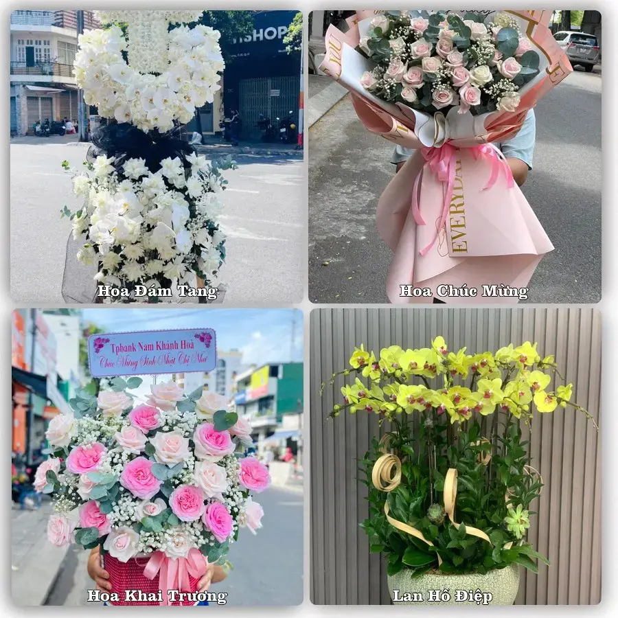 Đặt hoa giao tận nơi khu Định Công, Hà Nội